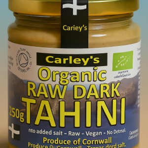Case of 6 Organic 250g Dark Raw Tahini