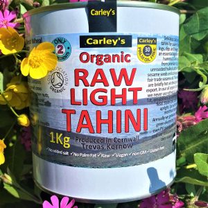1kg Organic RAW LIGHT TAHINI 1KG ECO TIN