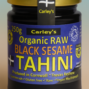 Case of 6 Organic 250g Raw Black Sesame Tahini