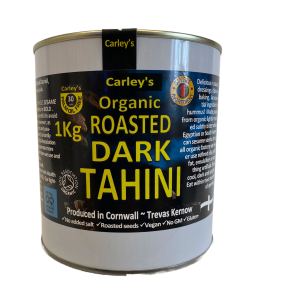 1kg Organic ROASTED DARK TAHINI 1KG ECO TIN
