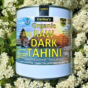 1kg Organic RAW DARK TAHINI 1KG ECO TIN