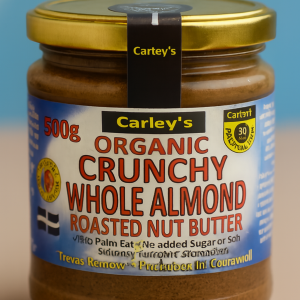 CASE Organic 500g Roast Almond Butter (Economy) Crunchy